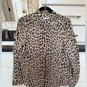 Equipment Leopard Blouse